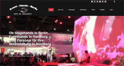 Desktop Screenshot of event-hands.com