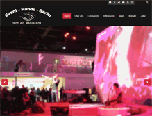 Tablet Screenshot of event-hands.com